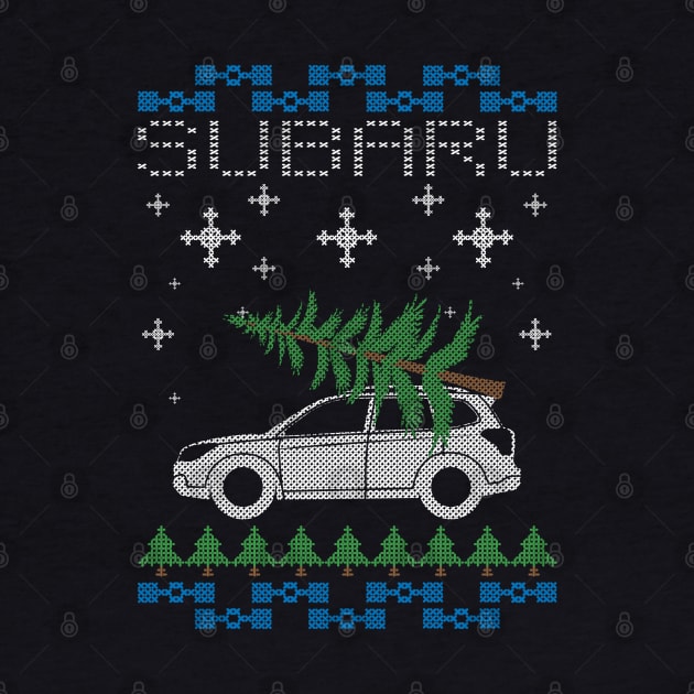 SUBIE FORESTER XMAS by HSDESIGNS